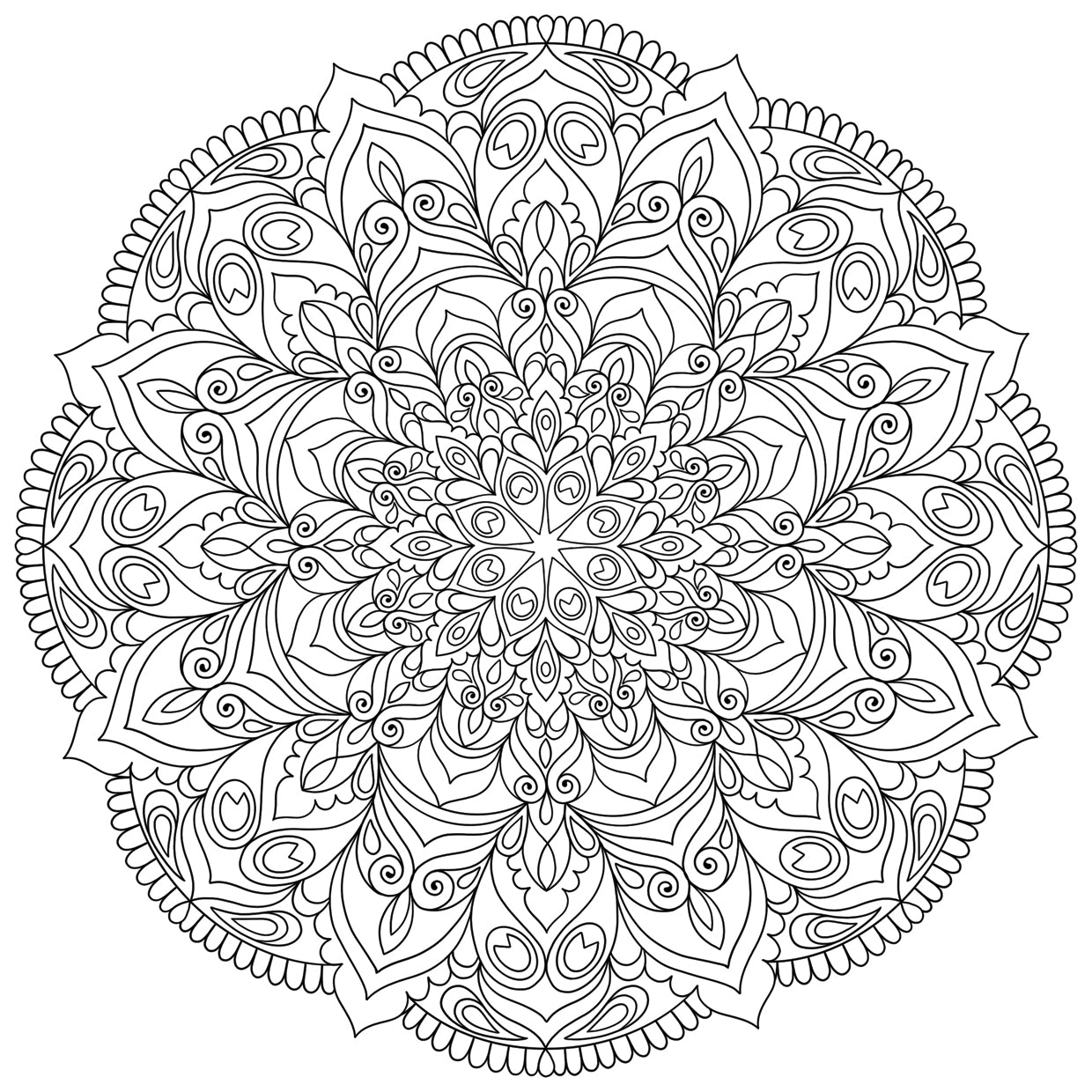 Intricate Mandalas 14