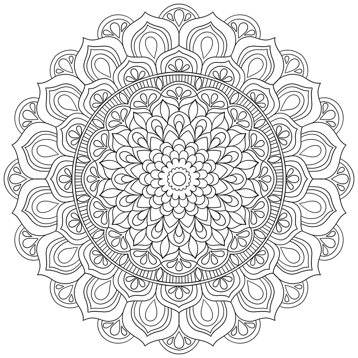 Intricate Mandalas 15