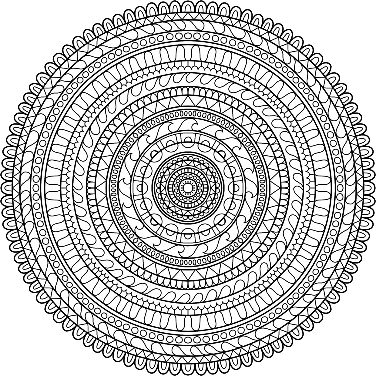 Intricate Mandalas 39