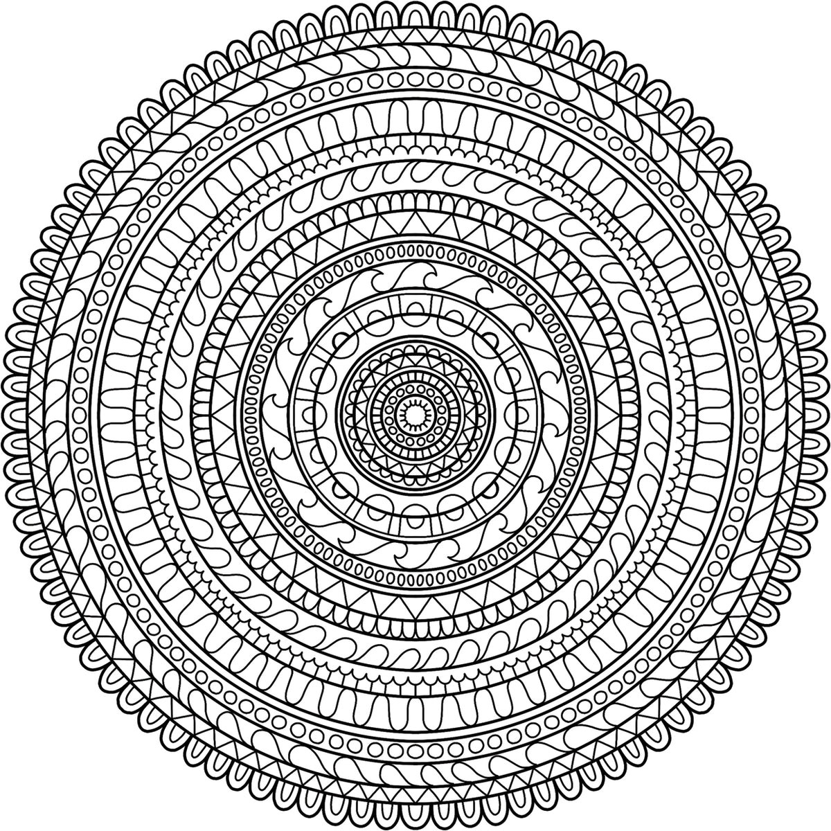 Intricate Mandalas 39