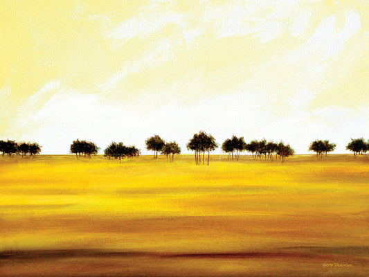 Amber Fields Canvas Print