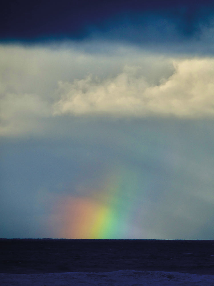 Rainbow At Sea