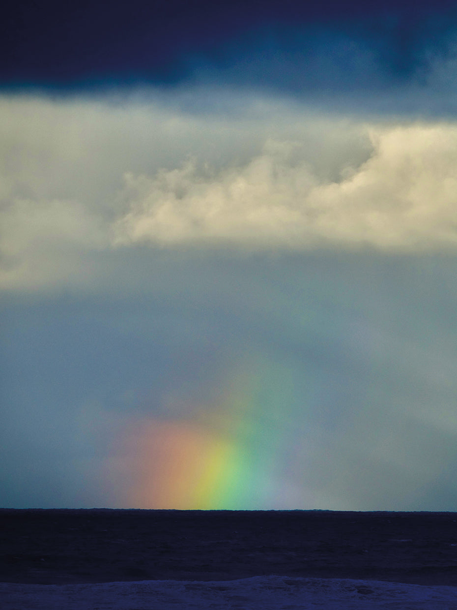 Rainbow At Sea