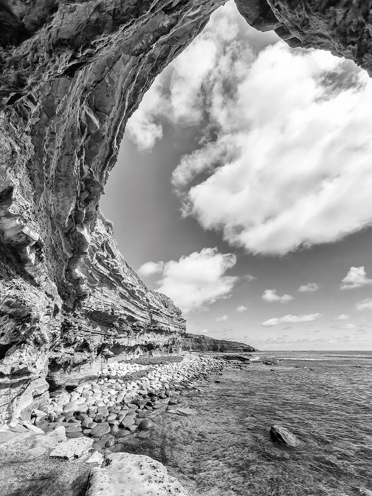 SAN DIEGO Sunset Cliffs | Monochrome