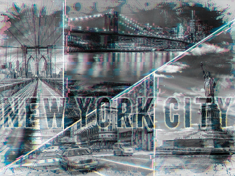 NEW YORK CITY Urban Collage No. 2