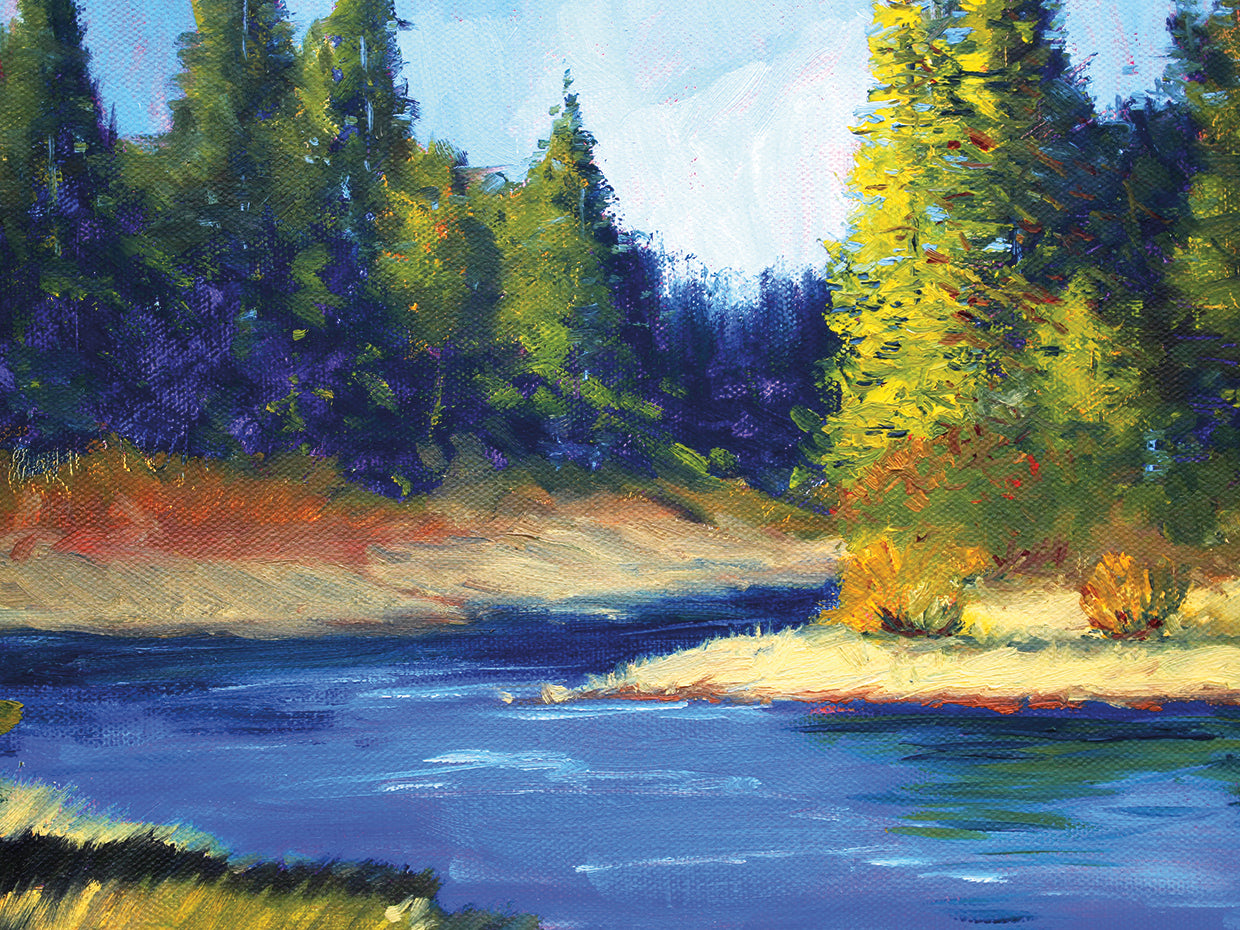 Oregon River Landscape