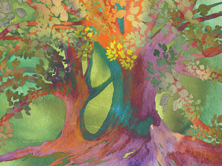 Watercolor Forest