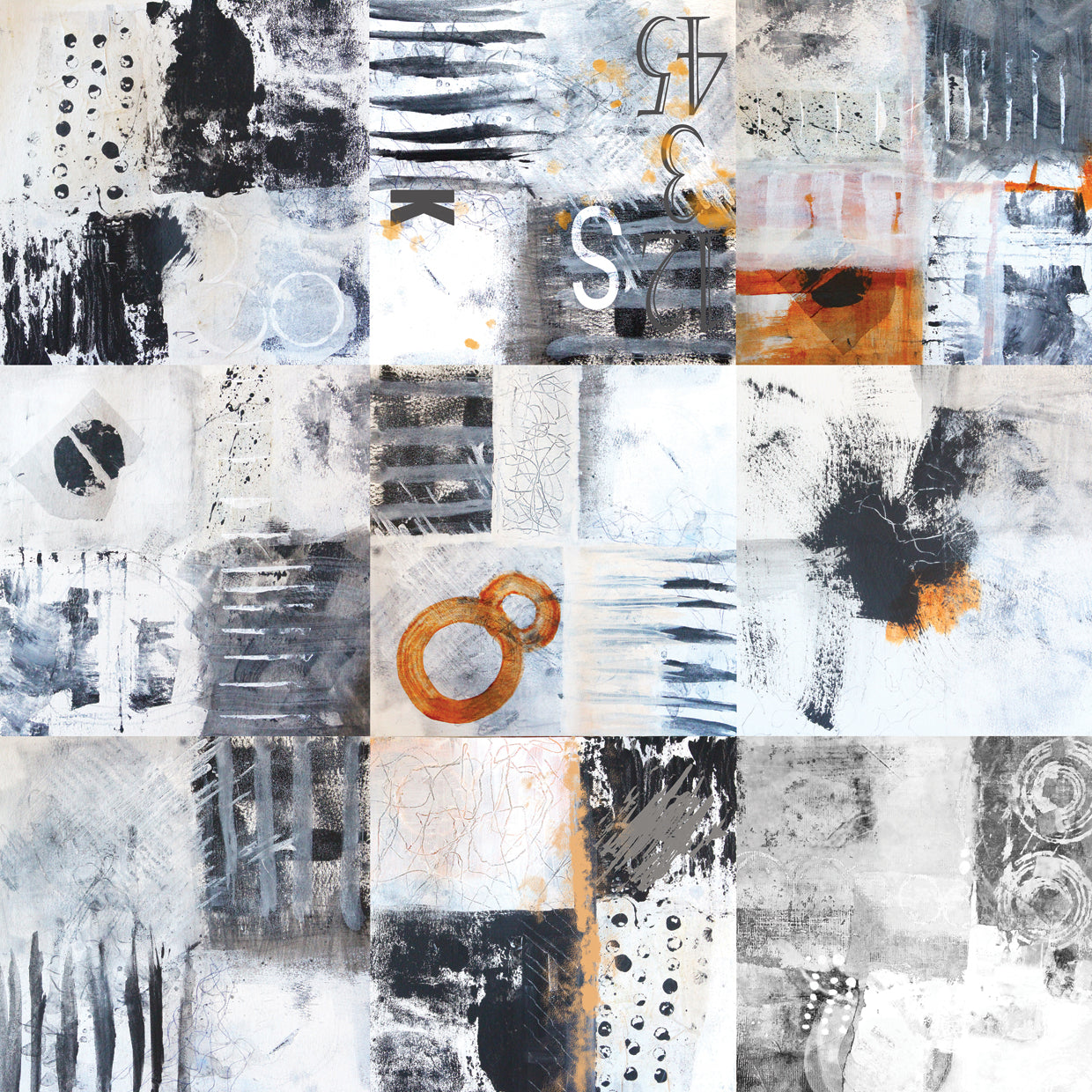 Black and White Collage