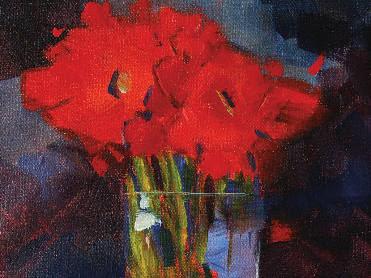 Red Floral