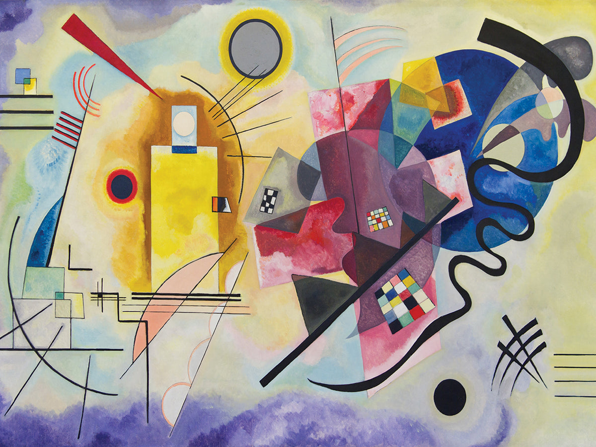Gelb - Rot - Blau (Yellow-Red-Blue), 1925