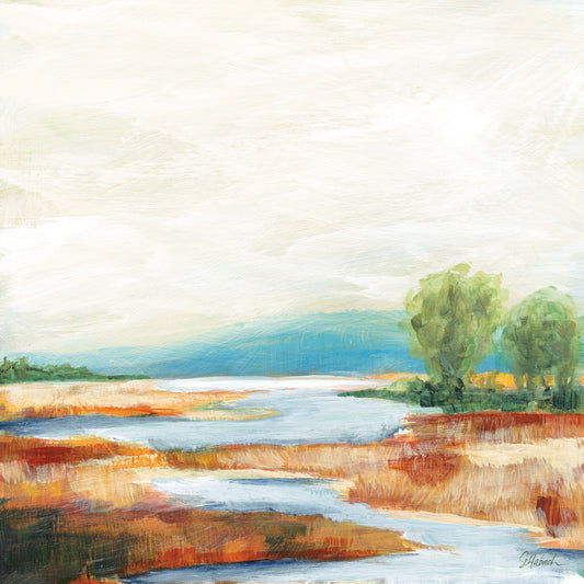 Autumn Wetland Canvas Print