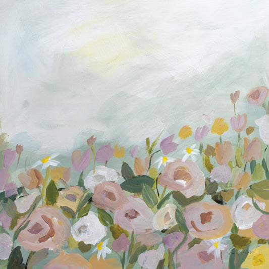 Blooming Landscape Canvas Print