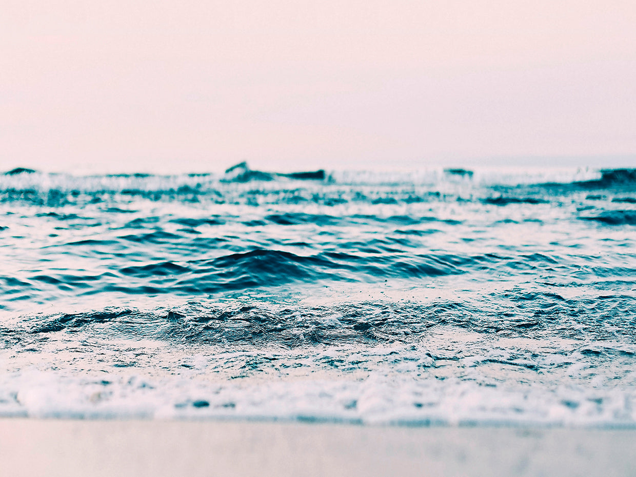 Abstract Ocean Blush