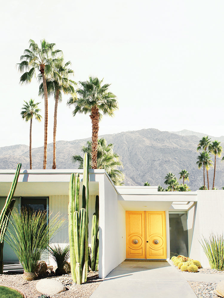 Palm Springs Yellow Door