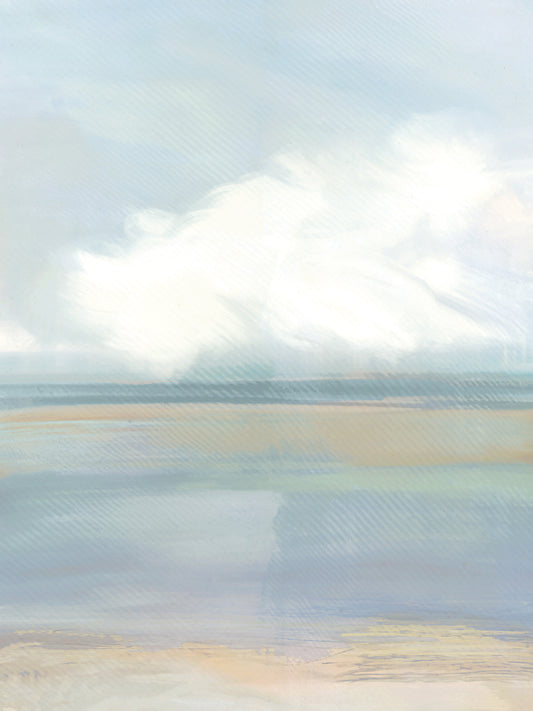 Blue Soft Landscape I Canvas Print
