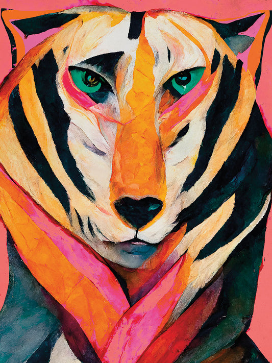 Treechild - The Tiger Canvas Print