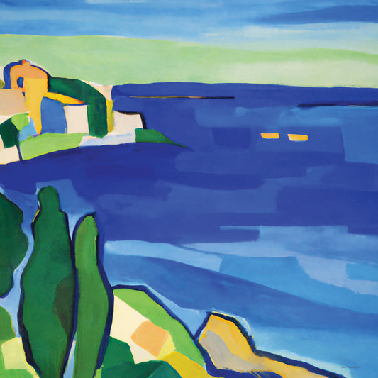 Italy Ocean I Canvas Print