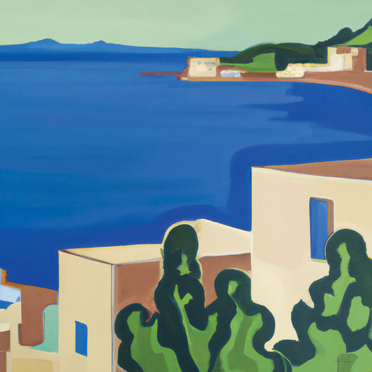 Italy Ocean III Canvas Print