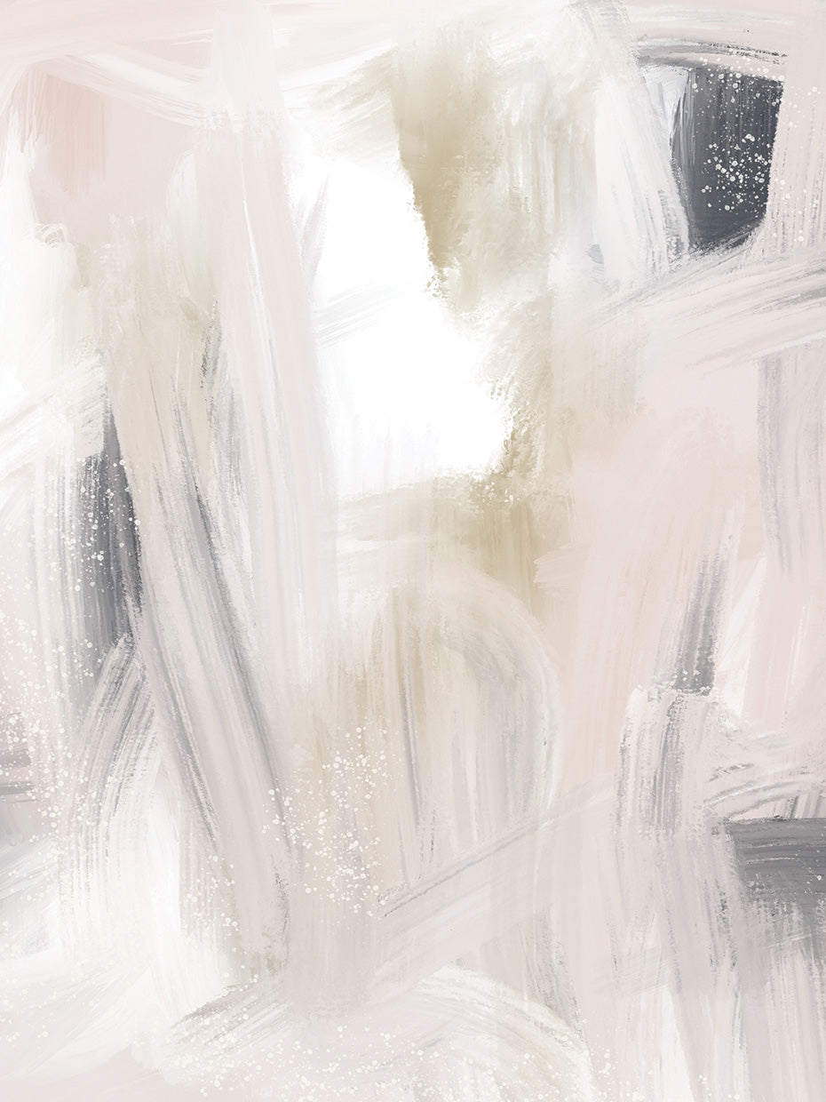 Blush And Gold And Blue Grey