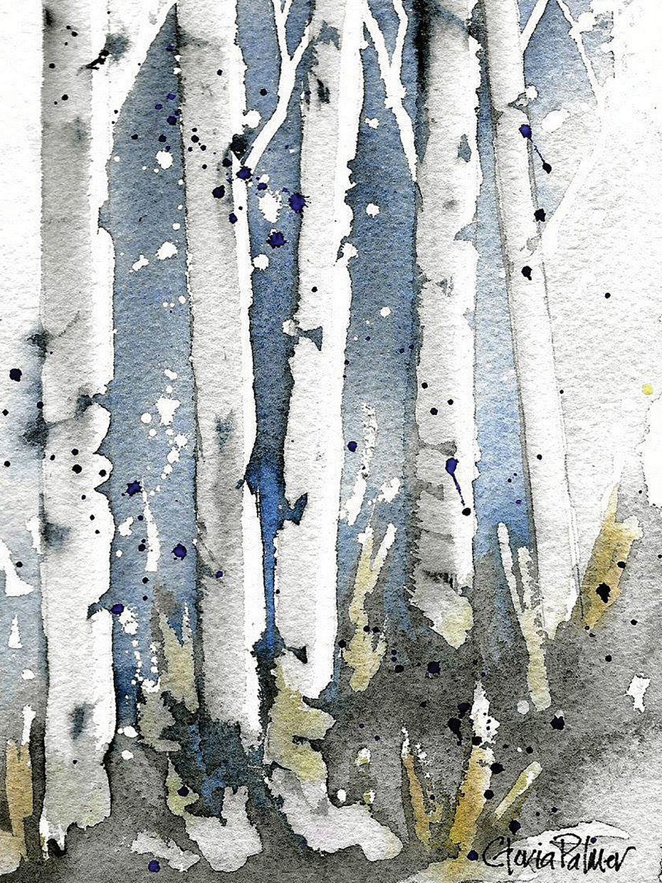 Winter Birches
