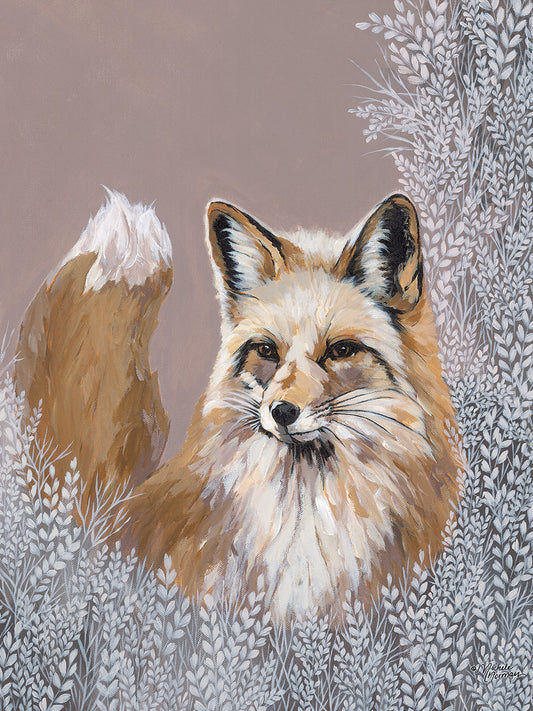 Fraser the Winter Fox Canvas Print