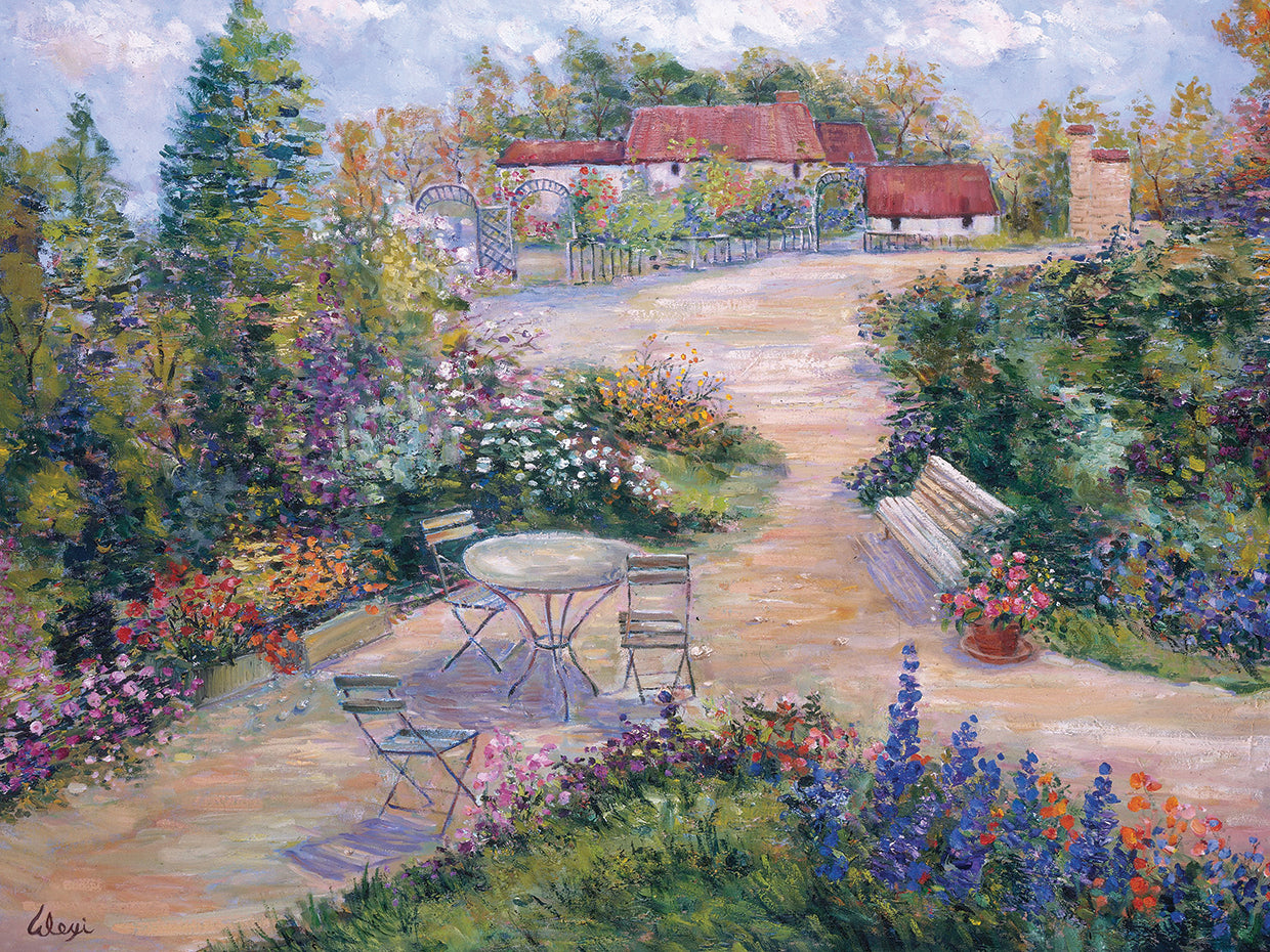 Springtime Patio