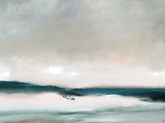 Abstracted Coastal Views 1 Canvas Print