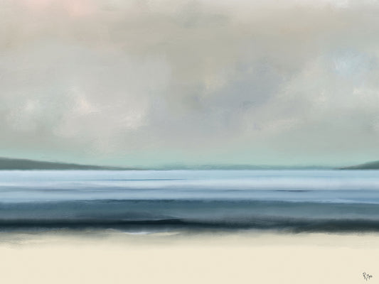 Abstracted Coastal Views 4 Canvas Print