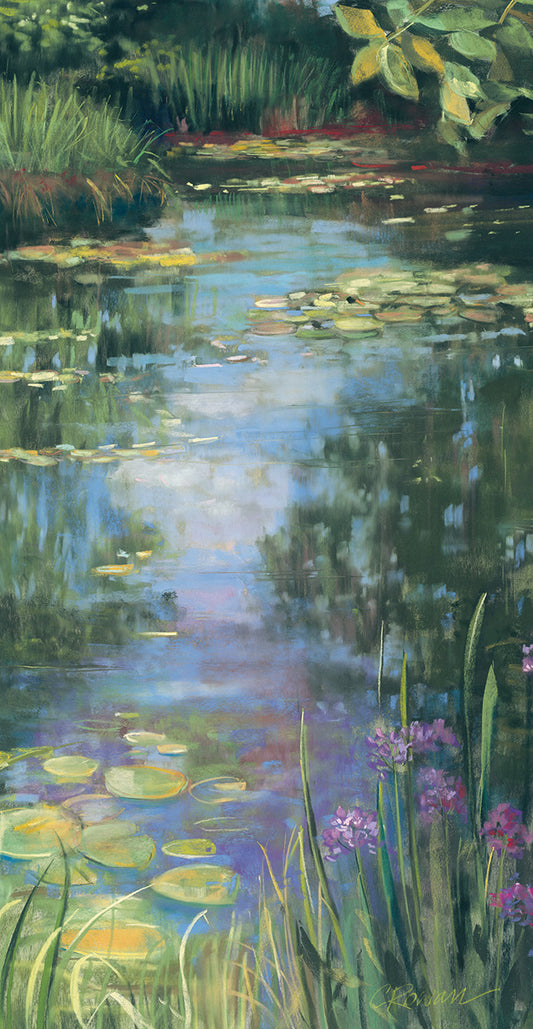 Garden Pond I Canvas Print