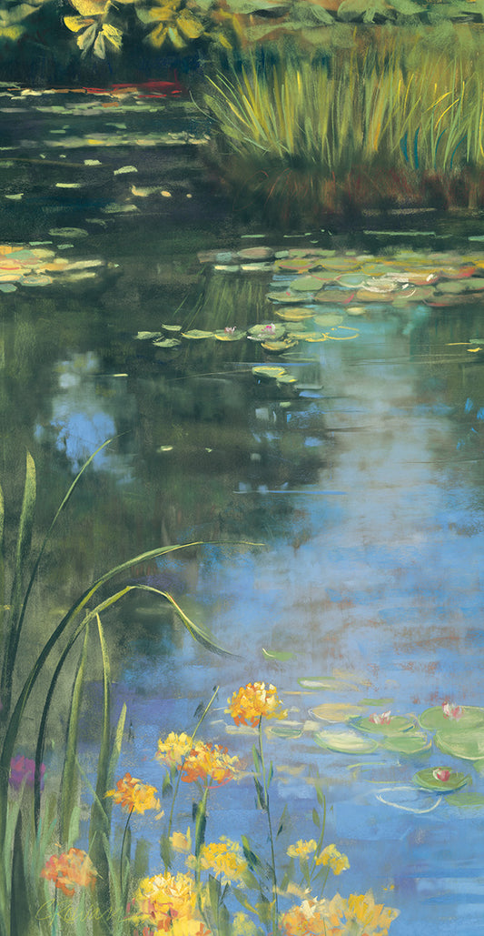 Garden Pond II Canvas Print