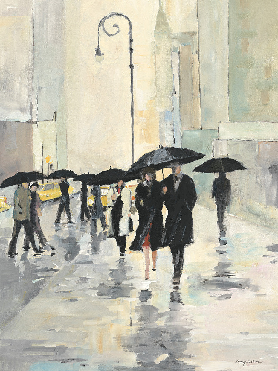 City In The Rain