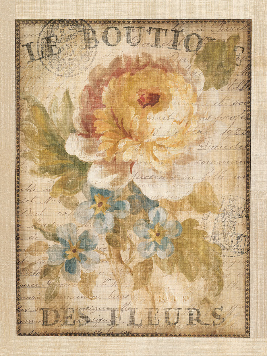 Parisian Flowers I