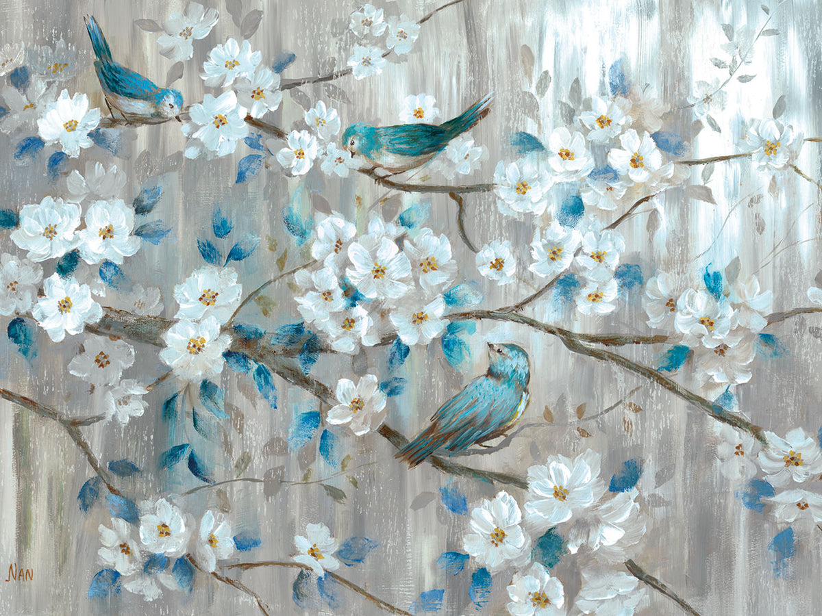 Teal Birds