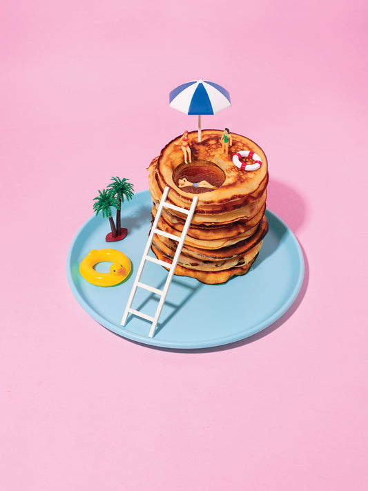 Pancake Pool 1 Canvas Print