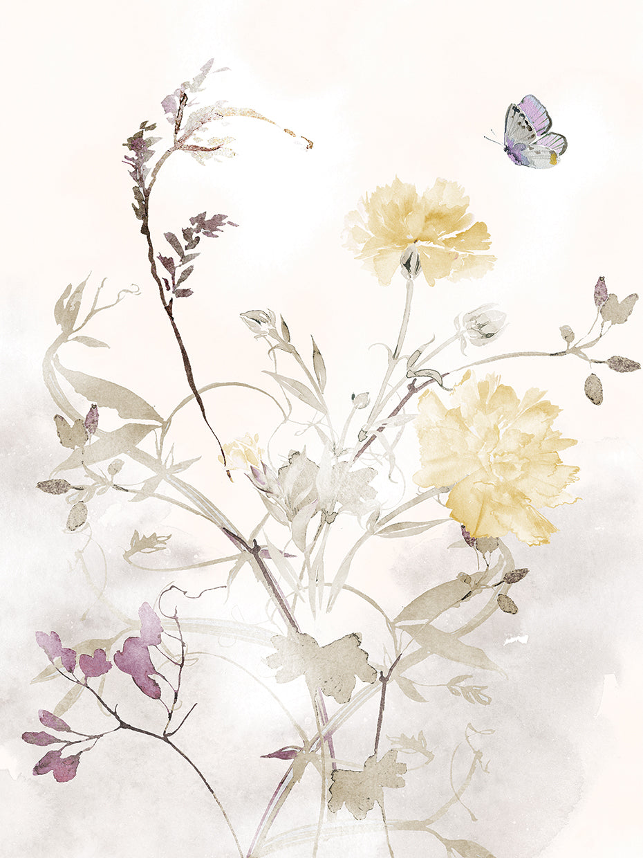 Tangled Floral Yellow