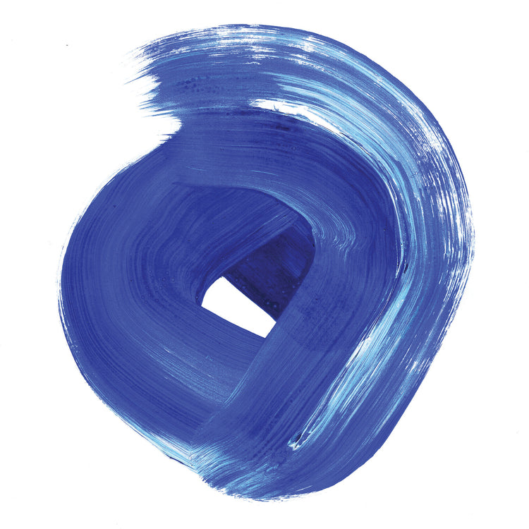 Brush Stroke Blue