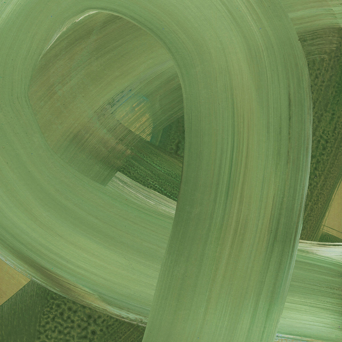 Brush Stroke Green