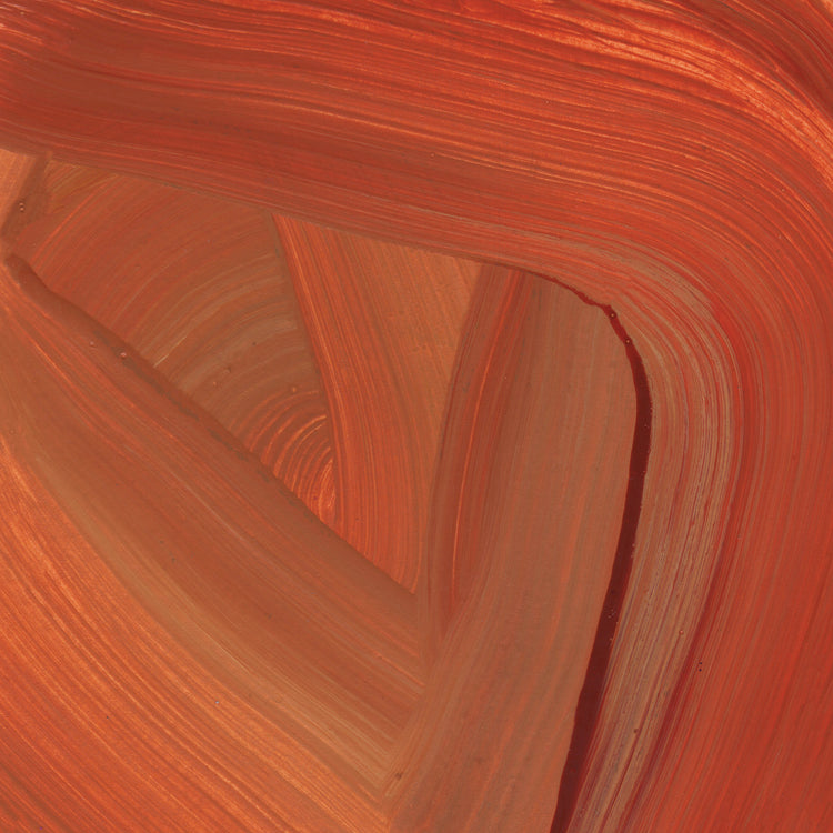 Brush Stroke Orange Square