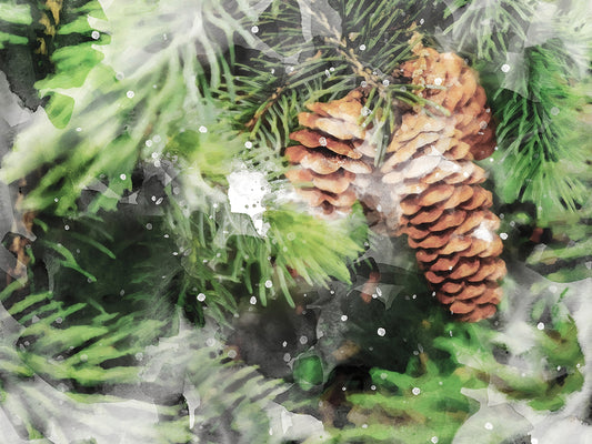 Holiday Pine Cone 2