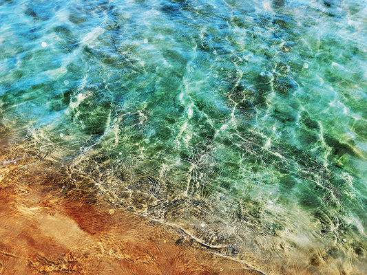 Nautical Water Sand 6 Canvas Print