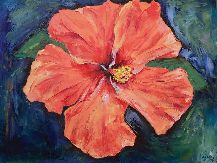 Orange Hibiscus