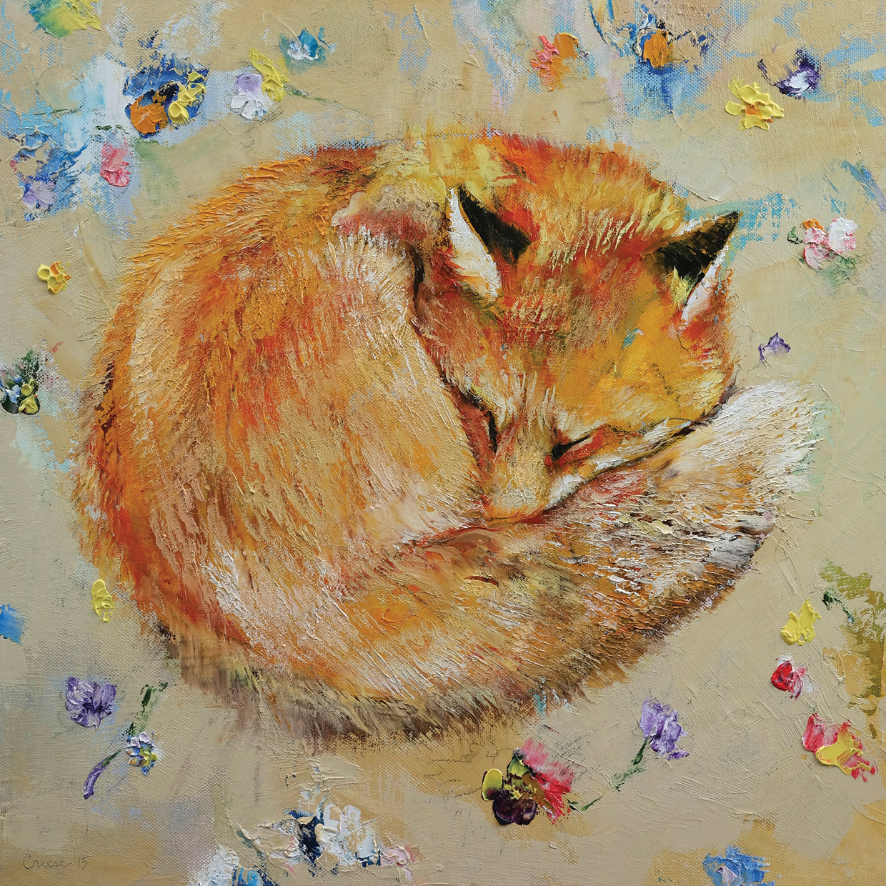 Sleeping Fox