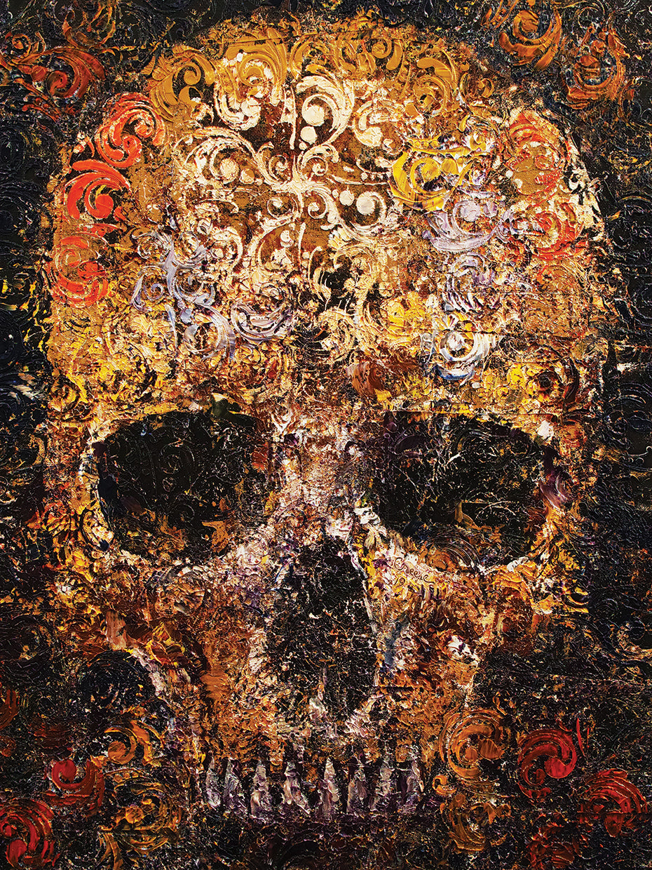 Textured Skull