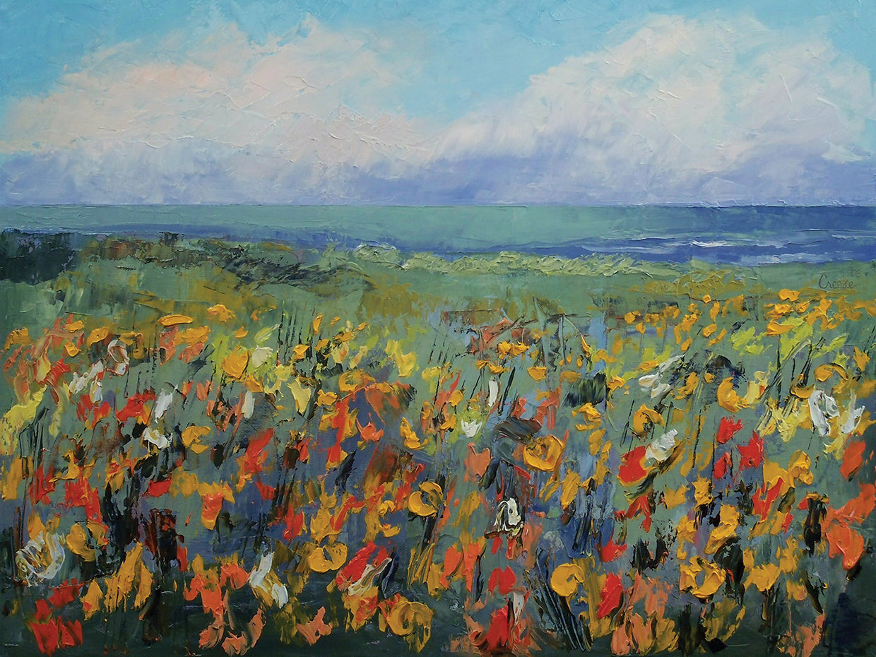 Wildflower Seascape
