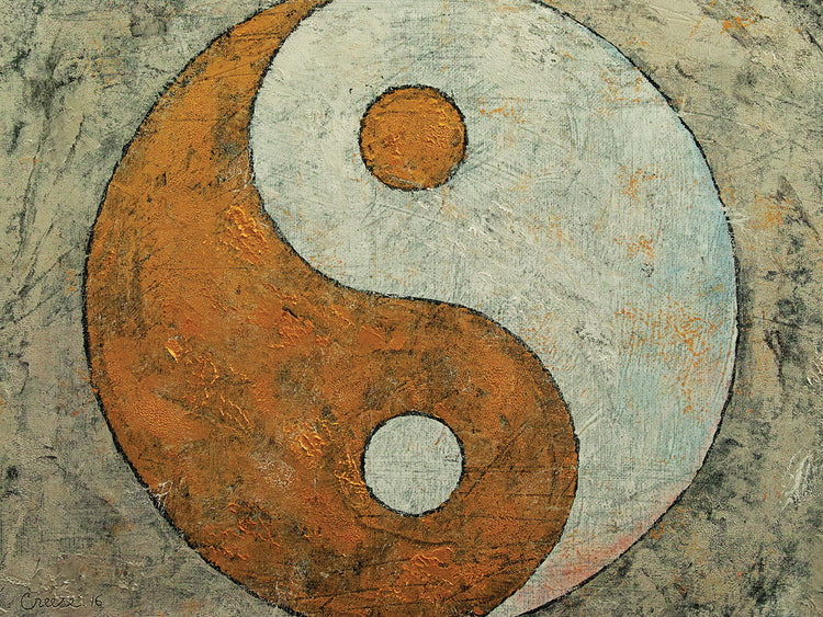 Gold Yin Yang