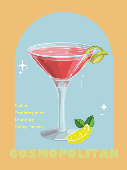 cocktail series 10 Cosmopolitan