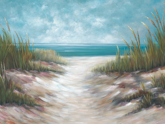 Beach Grass Canvas Print