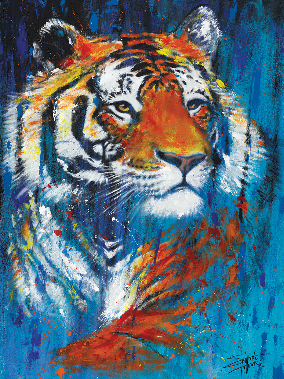 Tiger - Nala Wall Art by Stephen Fishwich | Fine Art Canvas