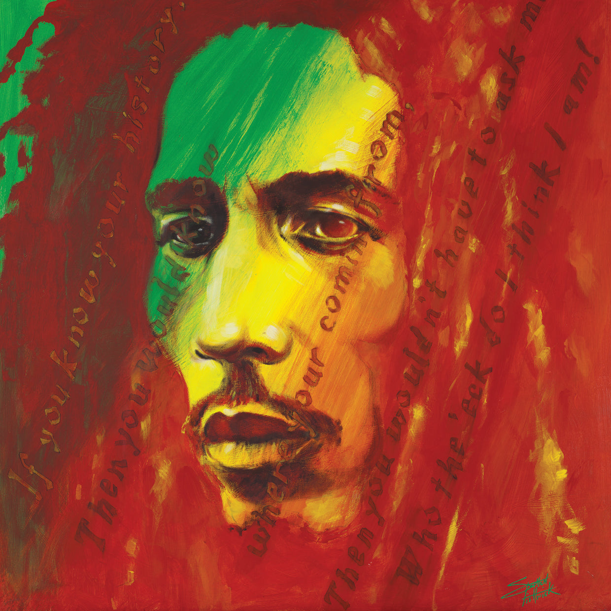 Bob Marley - The Soldier (Words)
