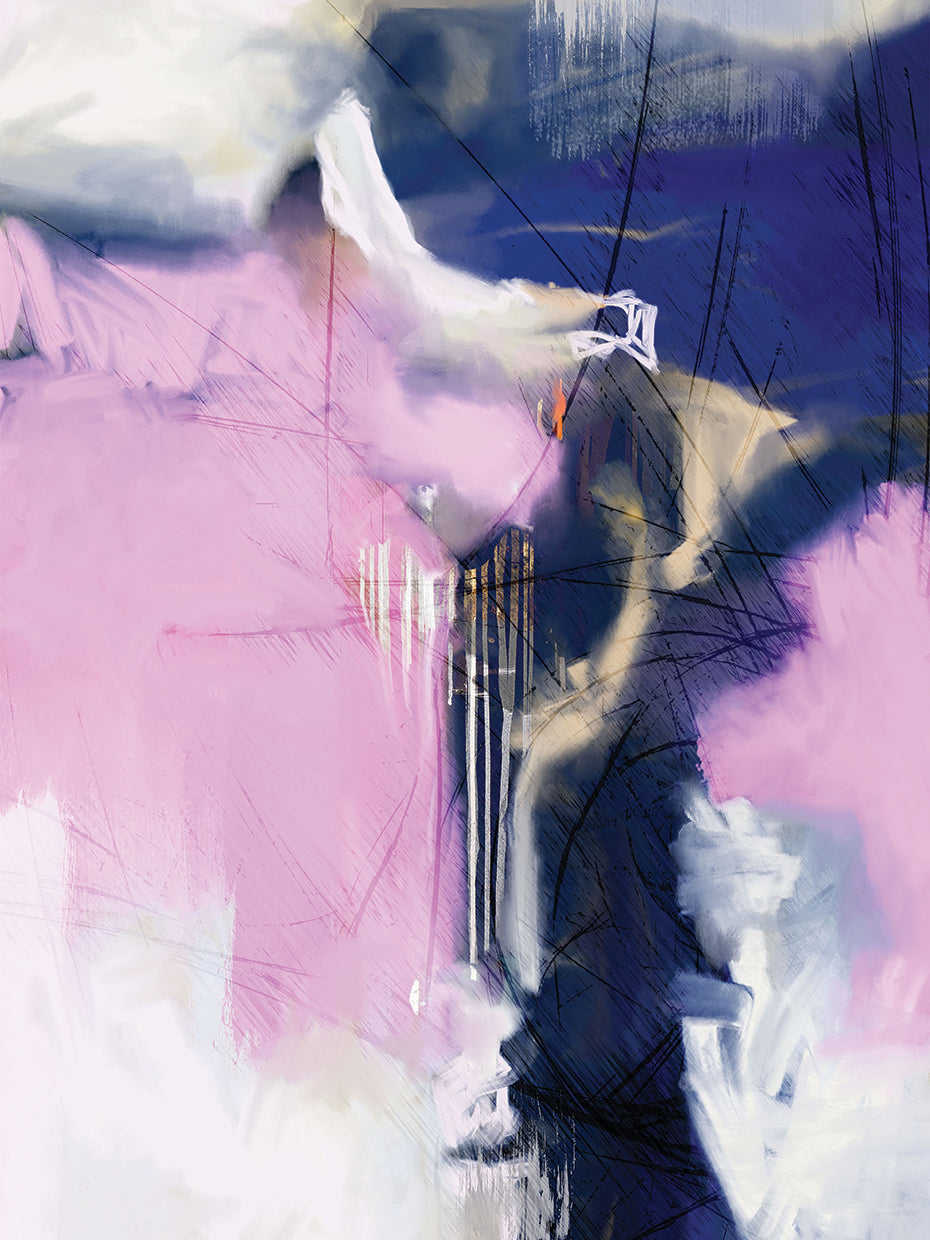 The Color Purple Abstract